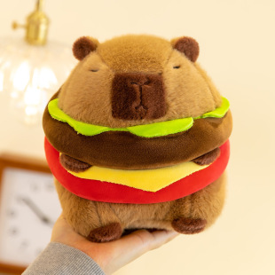 Factory direct kapibala plush doll plush toy ugly cute backpack capybara doll grab doll exchange