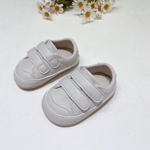 Korean Style New Baby Toddler Shoes Spring and Autumn Single-layer Shoes 0-2 Years Old Baby Casual Shoes Soft-soled Leather Shoes for Boys and Girls