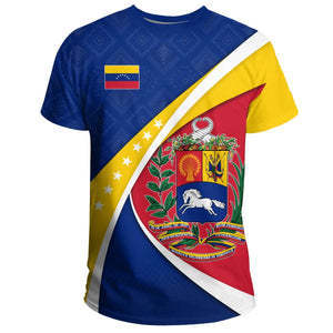 Venezuela T Shirt для взрослых детей среднего возраста венесуэльская футболка с флагом Венесуэлы