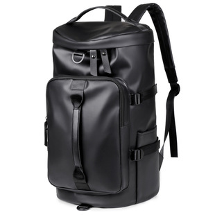 Large Capacity Men's Travel Mountaineering Bag Casual Hand Luggage Bag Dry and Wet Separate Shoe Bin Crossbody Bag Backpack