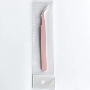 Stainless Steel Tweezers False Eyelashes Gold Feather Tweezers Color Paint Tweezers Tip Elbow Precision Tweezers Grafting