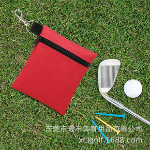 Golf Small Waist Bag Nylon Ball Cover Hangable Waist Small Bag Multi-Purpose Storage Bag Golf Accessories Bag