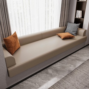 Japanese Cream Style Waterproof Teddy Velvet Bay Window Mat Window Sill Mat 2023 New Internet Celebrity Four-season Universal Balcony Mat