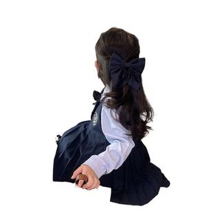 dress British style uniform long sleeve autumn women's treasure autumn girls new fake two-piece trendy fashion
