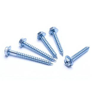 Flange External Hexagonal Padded Cross Self-Tapping Screws Hexagonal Head Screws Wood Screws Hardware Accessories Wholesale