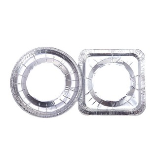 Gas stove tin foil oil-proof pad gas stove oil-proof sticker stove tin foil protective washer aluminum foil stove pad round