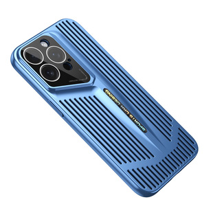 Летнее рассеивание тепла применимо iphone16PROMAX полый чехол для телефона Apple 15 шлифовальный чехол для защиты от падения