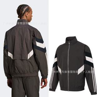 Windbreaker Embroidered Vintage Real Madrid England Manchester City Zipper Half-Pull Double-Sided One-Sided Football Suit Training Suit