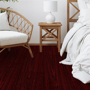 Simulation wood grain home decoration floor stickers wholesale pvc waterproof wall stickers bedroom living room floor renovation stickers