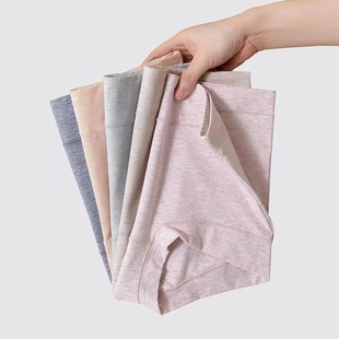 60S Xinjiang long-staple cotton ladies underwear high waist abdomen antibacterial cotton boxer underwear women Zhongshan underwear wholesale
