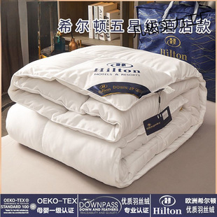 Five-star Hilton Hotel Winter Quilt Household Single Double Spring and Autumn Bedding Air Conditioning Summer Quilt Dormitory Quilt Core