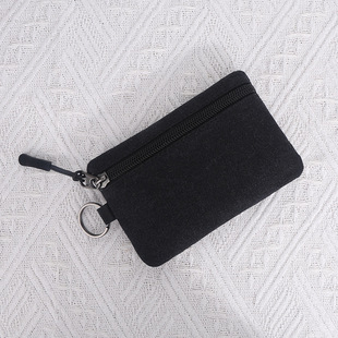 Small Purse Custom Coin Purse Portable Small Bag Lanyard Lanyard Buckle Women's Wallet Coin Key Card Bag Storage Bag
