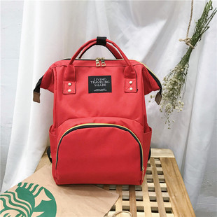 Mommy Baby Lightweight Bag Waterproof Backpack for Mother and Baby Outgoing Door Portable Oxford Cloth Large Capacity Multi-function