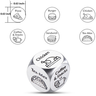 Cross-border Hot-selling Decision-making Dice Decision Dice Tangled Gospel Valentine's Day Date Personalized Gift