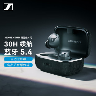 MOMENTUM True Wireless 4 Generation Bluetooth Adaptive Noise Reduction Music Headset In-Ear Sports Headset Graphite