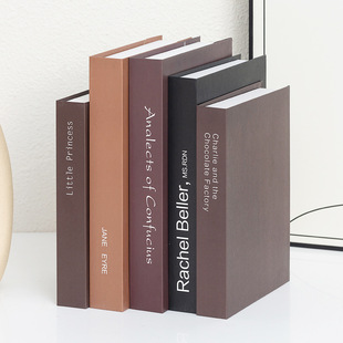 Cream Style Fake Book Ornaments Japanese Style Sipper Book Model Living Room Creative Decorative Book Simulation Book Light Luxury Silent Style