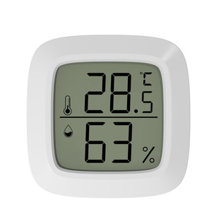 Mini hygrometer pet climbing electronic hygrometer indoor household wet and dry baby room hygrometer with magnetic