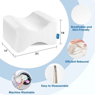 Cross-border Amazon Side Sleeping Pillow Memory Pillow Square Leg Pillow Helps Sleep Back Pain Pregnant Women Leg Pillow Beauty Leg Pillow