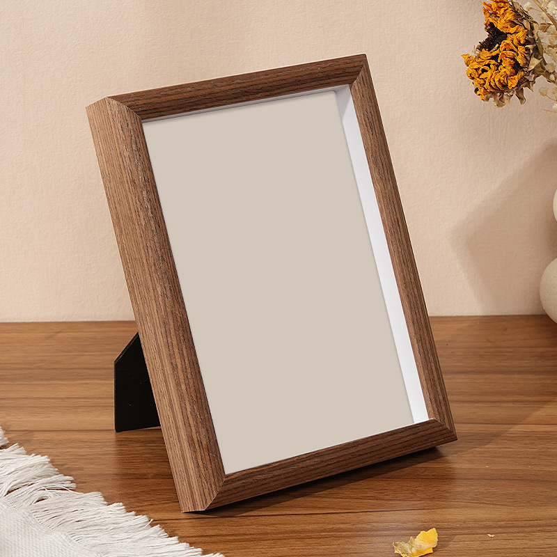 Hollow Solid Wood Stereo Graduation Photo Frame Table Wholesale 678inch Photo Frame Wall Hanging Glass Development Photo
