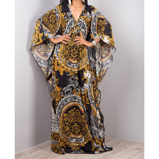 Europe and the United States cross-border foreign trade Amazon new beach blouse holiday leisure loose sun protection bikini robe