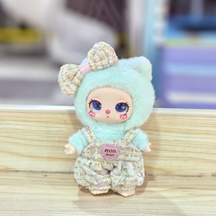 (Baby clothes only) 17cm cloth strap pants baby clothes cute toy clothing 10cm cotton doll clothes