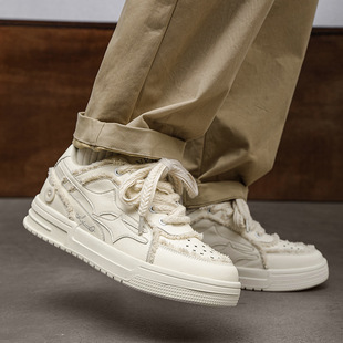 2023 new couple shoes high-quality aviation niche board shoes men's and women's design all-matching national fashion brand shoes sports casual shoes