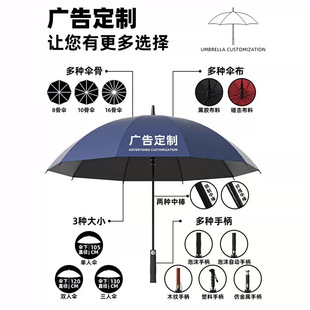 Transparent Umbrella Wind Resistant Long Handle Umbrella Umbrella Advertising Umbrella LOGO Gift Advanced Sense Transparent Straight Umbrella Custom Wholesale