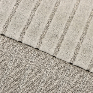 12X4 Ribbed Pit Jersey Knitted Brushed Polyester Thread Fabric 160g Spring and Summer Stretch Base Shirt Fabric
