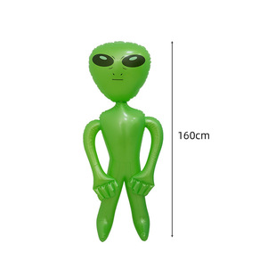 PVC Inflatable Alien Doll Toy Halloween Bar Decorations Alien Gas Model Toy Home Decoration