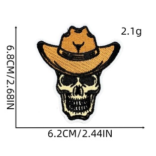 Cross-border Western Denim Sticker Graffiti Embroidered Cartoon Computer Zhang Zi Wholesale Garment Accessories Hot Melt Adhesive