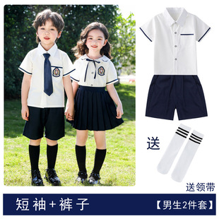 Kindergarten Summer Clothing Graduation Photo Clothing June 1 Chorus Table Performance Class Clothing Primary School Students' Summer School Uniform suit