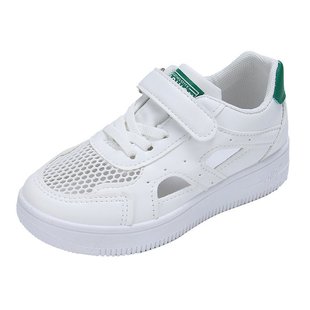 Fashion shoes bar small white shoes factory direct sale children stable unisex 3-12 years old casual shoes spring