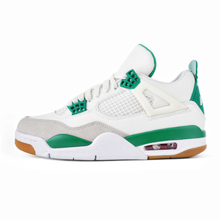 Putian high version men's shoes aj4 women's shoes white cement couple Air Cushion Running shoes retro sports basketball shoes