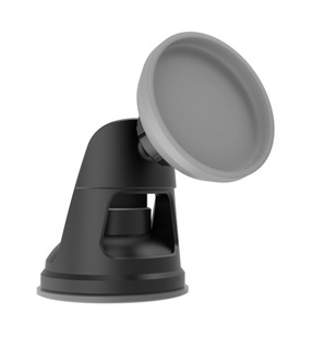 K598 cross-border applicable Apple magnetic wireless desktop holder dual-use silicone mobile phone car suction cup holder