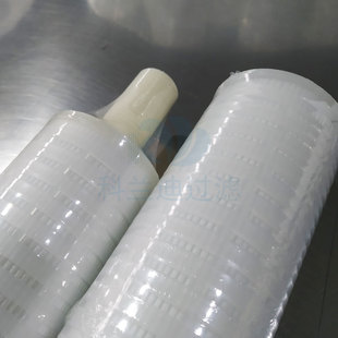 New Threaded Microporous Foldableing Filter Element Pp Foldableing Filter Element Large Flow Water Filter Element Manufacturer