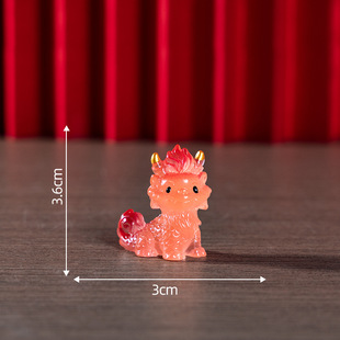 Ruibeast Kirin animal Chinese style trendy hand-made blind box desktop luminous small ornaments diy jewelry resin accessories