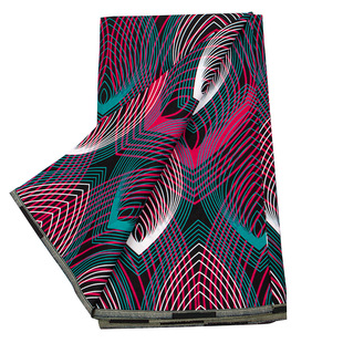 Cross-border e-commerce source African batik double-sided printed cloth Ankara DIY small cloth ethnic African wax