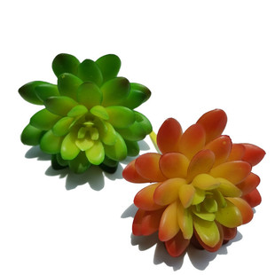 Amazon Artificial Succulent Potted Scandinavian Style Office Desk Decoration Indoor Micro Landscape Artificial Plant Decoration
