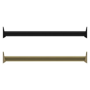 Wardrobe Clothes Hanging Rod Wardrobe Crossbar Wardrobe Inner Fixed Flange Seat Wardrobe Hanger Clothes Pole Clothes Pole Cabinet Inner Accessories
