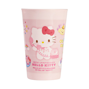 Sanrio hello kitty anniversary cute cartoon mouthwash cup drinking cup multi-function cup large capacity