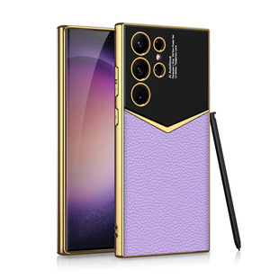 Для Samsung S24Ultra чехол из углеродного волокна для телефона S4 + Jazz простой кожаный защитный чехол s24p Ультратонкий чехол с защитой от падения