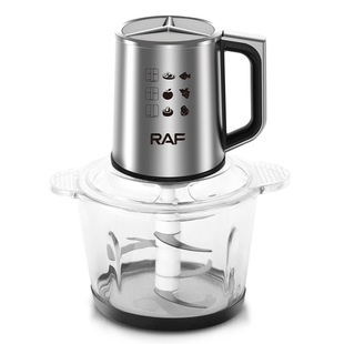 Raf European Standard Cross-Border 3L Low-Noise Household Electric Meat Grinder Large-Capacity Stuffing Machine Garlic Beater Meat Beater