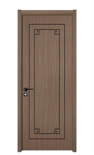 Bedroom door interior door set door solid wood composite paint-free door household modern bathroom partition room wooden door