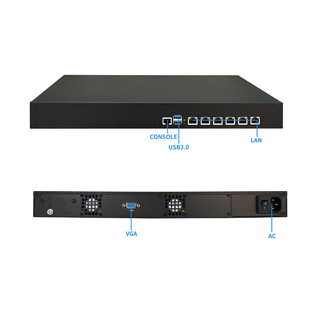 N150 Core 23 Generation 6 Port 82574L Gigabit mikrotik Soft Routing Host 1U Rack Firewall