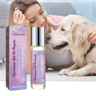 Yegbong Pet Perfume Walking Beads Relax Pet Emotion Relieve Dog Anxiety Pet Ball Perfume