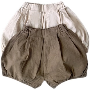 Summer Thin Boys and Girls Baby Short-sleeved T-shirt Top Infant Loose Shorts Pants