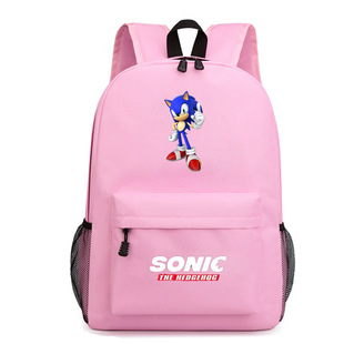 Новый рюкзак Sonic Hedgehog с принтом Марио Начальная школа мультяшный рюкзак