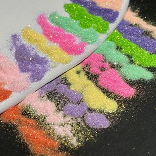Ultra fine powder 0.1mm universal powder flash powder shiny crystal DIY flow hemp handmade filler epoxy nail accessories