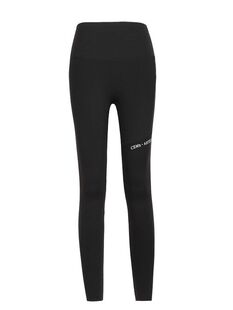 Black peach shark pants women's outer wear autumn and winter bodybuilding pressure high waist bottoming fleece-lined yoga Barbie cloud pants