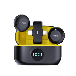 K31pro new private model wireless collar clip microphone outdoor mobile phone live radio noise reduction interview small microphone